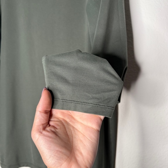 Lululemon Men’s Long Sleeve Crewneck Shirt Green Size L - Picture 3 of 7